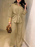Textured Stylish Commuter Suit