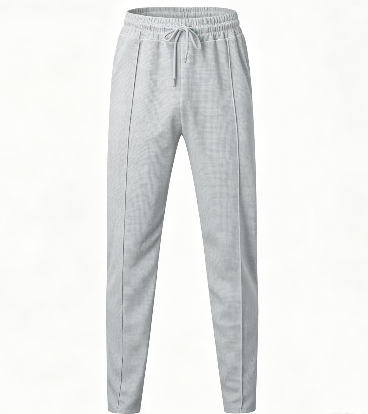 Waffle-knit casual sportswear