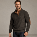 Premium Corduroy Stand-Collar Sweatshirt